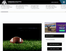 Tablet Screenshot of columbiantornadoes.com